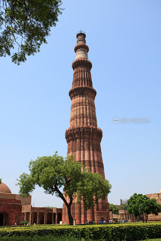 Qutub Minar，新德里，印度